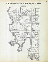 Townships 53 and 54 North, Range 21 West, Dean Lake, Grand River, Chariton County 1915